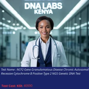 NCF2 Gene Granulomatous Disease Chronic Autosomal Recessive Cytochrome B Positive Type 2 NGS Genetic DNA Test