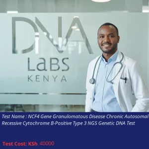 NCF4 Gene Granulomatous Disease Chronic Autosomal Recessive Cytochrome B-Positive Type 3 NGS Genetic DNA Test