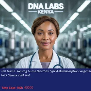Neurog3 Gene Diarrhea Type 4 Malabsorptive Congenital NGS Genetic DNA Test