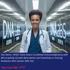 NHEJ1 Gene Severe Combined Immunodeficiency with Microcephaly Growth Retardation and Sensitivity to Ionizing Radiation NGS Genetic DNA Test