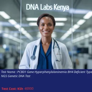 PCBD1 Gene Hyperphenylalaninemia BH4 Deficient Type D NGS Genetic DNA Test
