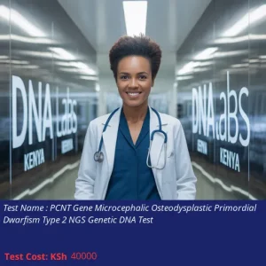 PCNT Gene Microcephalic Osteodysplastic Primordial Dwarfism Type 2 NGS Genetic DNA Test