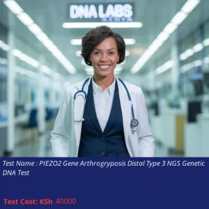 PIEZO2 Gene Arthrogryposis Distal Type 3 NGS Genetic DNA Test