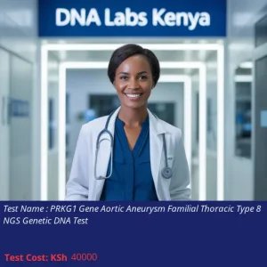 PRKG1 Gene Aortic Aneurysm Familial Thoracic Type 8 NGS Genetic DNA Test