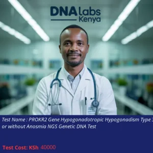 PROKR2 Gene Hypogonadotropic Hypogonadism Type 3 with or without Anosmia NGS Genetic DNA Test