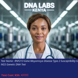 RNF213 Gene Moyamoya Disease Type 2 Susceptibility to NGS Genetic DNA Test