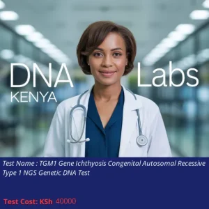 TGM1 Gene Ichthyosis Congenital Autosomal Recessive Type 1 NGS Genetic DNA Test