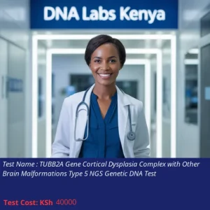 TUBB2A Gene Cortical Dysplasia Complex with Other Brain Malformations Type 5 NGS Genetic DNA Test