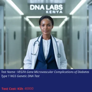 VEGFA Gene Microvascular Complications of Diabetes Type 1 NGS Genetic DNA Test