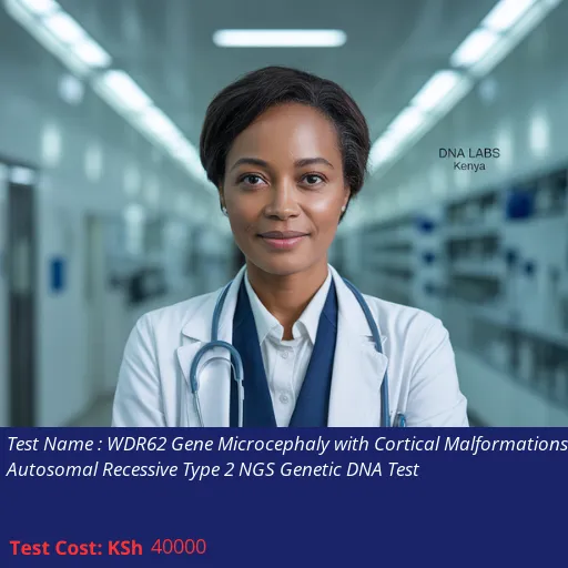 WDR62 Gene Microcephaly with Cortical Malformations Autosomal Recessive Type 2 NGS Genetic DNA Test