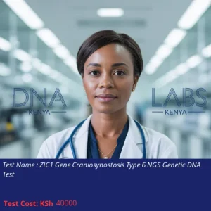 ZIC1 Gene Craniosynostosis Type 6 NGS Genetic DNA Test