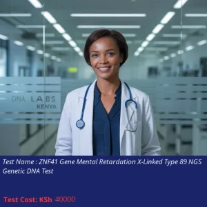 ZNF41 Gene Mental Retardation X-Linked Type 89 NGS Genetic DNA Test
