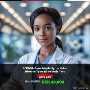 BCKDHA Gene Maple Syrup Urine Disease Type 1A NGS Genetic DNA Test - KSh 56