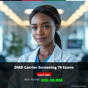 DMD Carrier Screening 79 Exons in Kenya - Price KSh 50