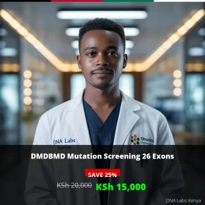 DMDBMD Mutation Screening 26 Exons - Affordable Price in Kenya (KSh 15