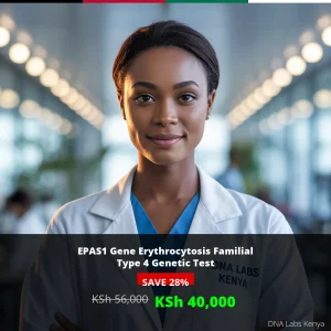 EPAS1 Gene Erythrocytosis Familial Type 4 NGS Genetic DNA Test - KSh 40