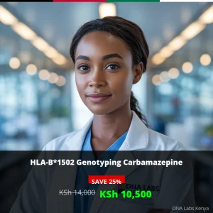 HLA-B*1502 Genotyping Carbamazepine Test in Kenya - KSh 10