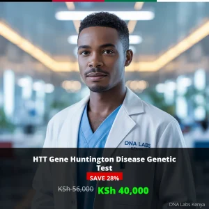 HTT Gene Huntington Disease NGS Genetic DNA Test - Affordable KSh 40