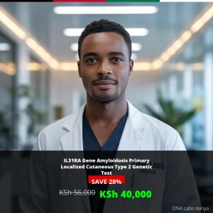 IL31RA Gene Amyloidosis Primary Localized Cutaneous Type 2 NGS Genetic DNA Test - KSh 40
