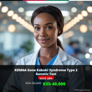 KDM6A Gene Kabuki Syndrome Type 2 NGS Genetic DNA Test - 40