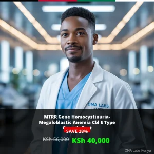 MTRR Gene Homocystinuria-Megaloblastic Anemia Cbl E Type NGS Genetic DNA Test - Affordable in Kenya KSh 40000