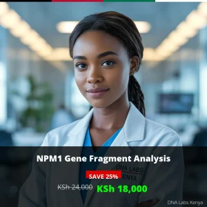 NPM1 Gene Fragment Analysis at KSh 24