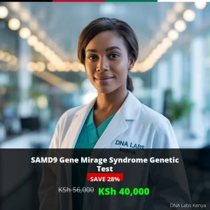 SAMD9 Gene Mirage Syndrome NGS Genetic DNA Test - Affordable Price of KSh 40