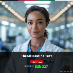 Throat Routine Test in Kenya - Affordable Price at KSh 364