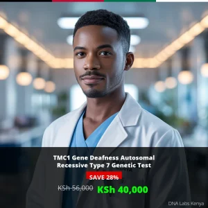 TMC1 Gene Deafness Autosomal Recessive Type 7 NGS Genetic DNA Test - 40000 KSh - Kenya