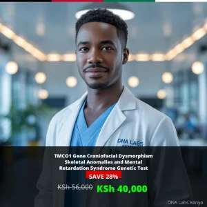 TMCO1 Gene Craniofacial Dysmorphism Skeletal Anomalies and Mental Retardation Syndrome NGS Genetic DNA Test - 40000 KSh in Kenya