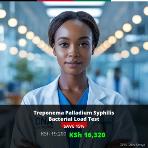 Treponema Palladium Syphilis Bacterial Load Test - KSh 19200 in Kenya