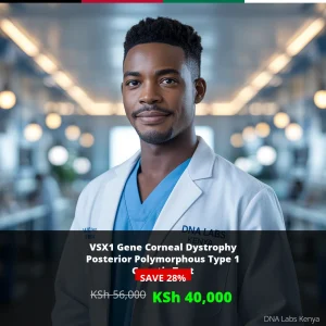 VSX1 Gene Corneal Dystrophy Posterior Polymorphous Type 1 NGS Genetic DNA Test - KSh 40