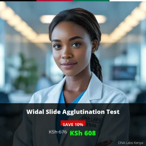 Widal Slide Agglutination Test - KSh 676 in Kenya | Affordable Typhoid Testing