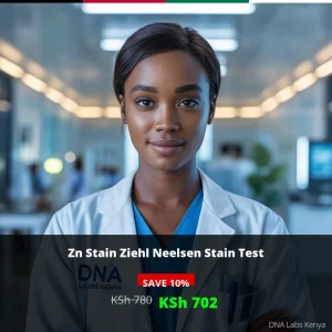 Zn Stain Ziehl Neelsen Stain Test - Affordable KSh 780 in Kenya
